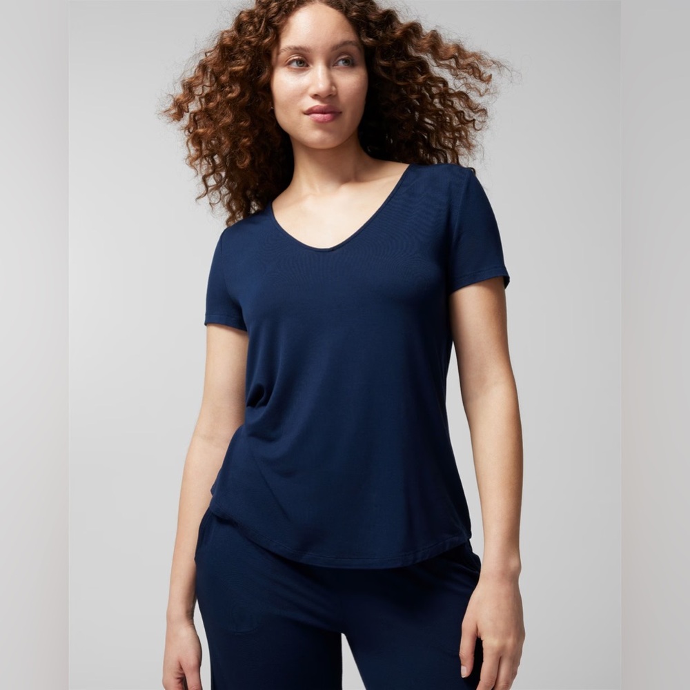Soma cool nights v neck sleep tee
